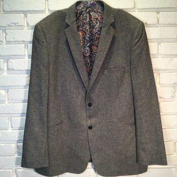 Allen Flusser Blazer/Sport Coat herringbone XL - Picture 1 of 5
